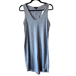J. Crew Gray Cotton Blend Dress Size Medium